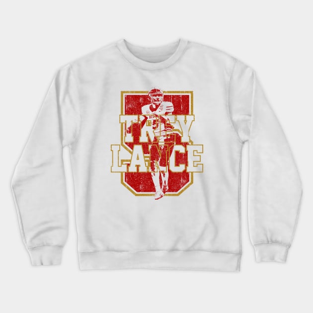 Trey Lance (Variant) Crewneck Sweatshirt by huckblade